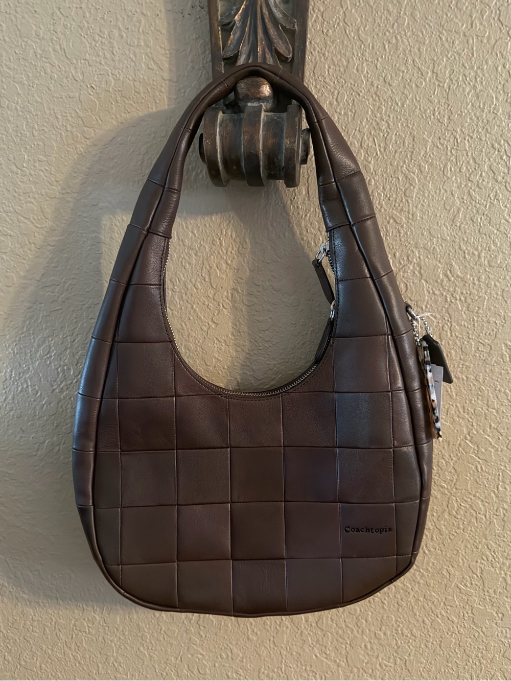 Coachtopia Alter Ego Quilted Shoulder Bag in Maple
